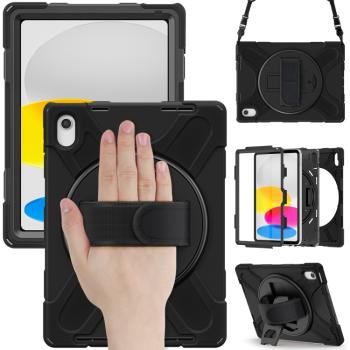 SOLID Odolný kryt pre Apple iPad 2025 / iPad 2022 BLACK