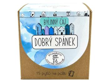 Porcovaný bylinný čaj Dobrý spánok - 45g (15x3g)- Bylinářství U Chytré horákyně