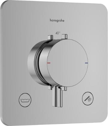 Sprchová a vaňová batéria Hansgrohe Ecostat Comfort Q bez podomietkového telesa chróm 33717000