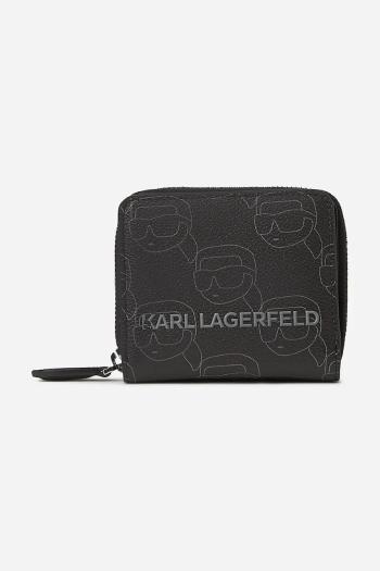 Peňaženka Karl Lagerfeld dámska, čierna farba, A2W32018