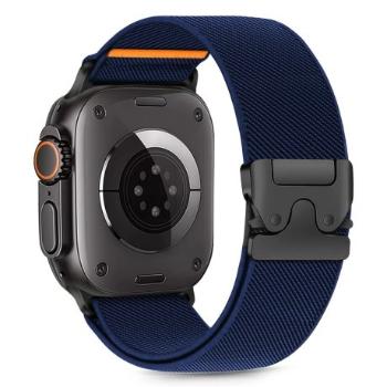 Tech-Protect Nylon Clasp remienok na Apple Watch 44/45/46/49mm, navy