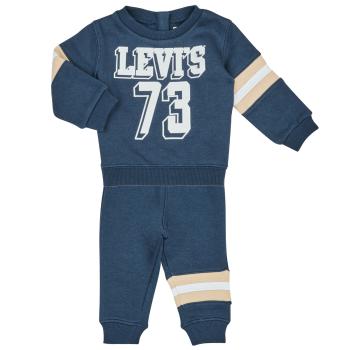 Levis  LVB VARSITY 2PC KNIT JOGGE  Komplety a súpravy Modrá