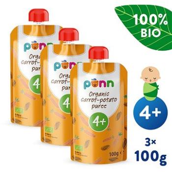 SALVEST Ponn BIO Pyré z mrkvy a zemiakov 3× 100 g (8594200260699)