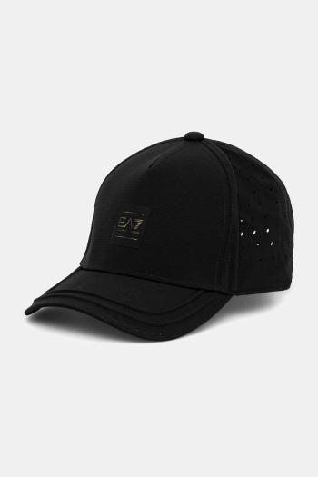 Šiltovka EA7 Emporio Armani čierna farba, AF16313.7X000317