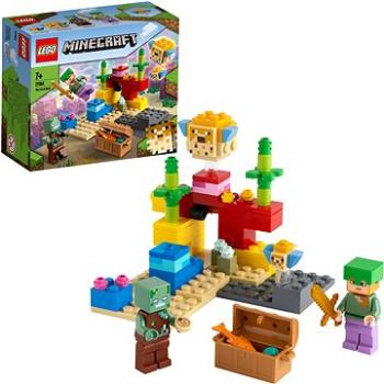 LEGO Minecraft 21164 Koralový útes (5702016913569)