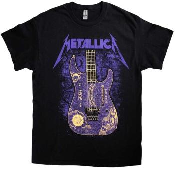 Metallica Tričko Ouija Purple Unisex Black XL