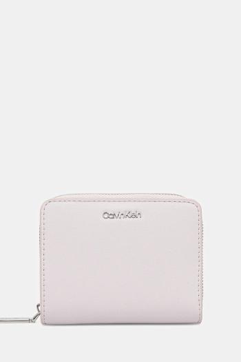 Peňaženka Calvin Klein dámska, fialová farba, LV04F1029G