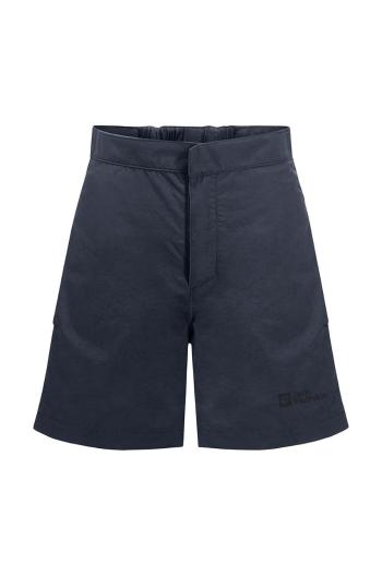 Detské krátke nohavice Jack Wolfskin SUN tmavomodrá farba