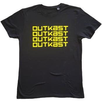 Outkast tričko Logo Repeat Čierna XL