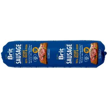 BRIT Premium Sausage Sport Beef & Fish saláma pre psov 800 g