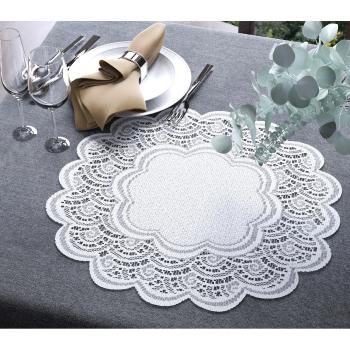 Tadeáš jacquard abrosz , átmérő 40 cm, 40 cm átmérőjű