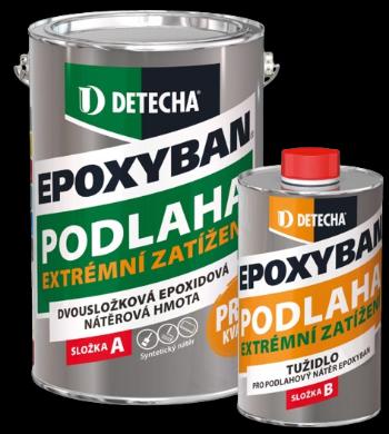 DETECHA Epoxyban - epoxidová dvojzložková farba na betón 2,5 kg ral 1015 - slonová kosť