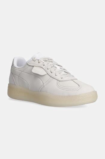 Semišové tenisky Puma Palermo Moda Elevated Wns šedá farba, 398527
