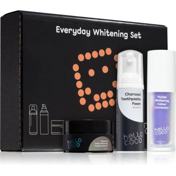 Hello Coco Teeth Whitening Everyday Whitening Set bieliaca sada na zuby