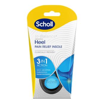 Scholl Ortopedické vložky do topánok In-Balance Heel (Pain Relief Insole) 1 pár Large