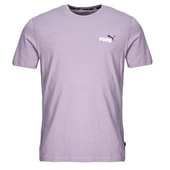 Puma  ESS+ 2 COL SMALL LOGO TEE  Tričká s krátkym rukávom Fialová