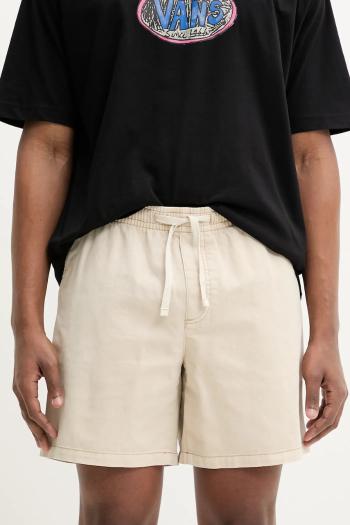 Bavlnené šortky Tommy Jeans pánske, béžová farba, DM0DM21944