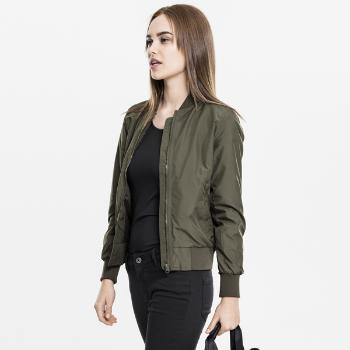 Urban Classics Ladies Light Bomber Jacket olive - L