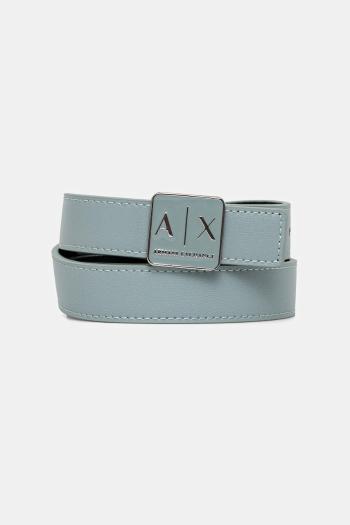 Obojstranný opasok Armani Exchange dámsky, čierna farba, XW000302 AF12038