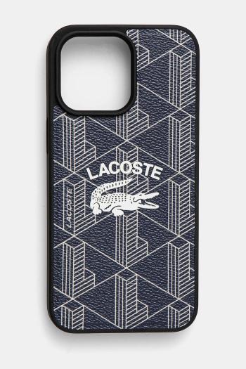 Puzdro na mobil Lacoste iPhone 15 Pro Max 6.7 tmavomodrá farba, LCHMP15XPIGV