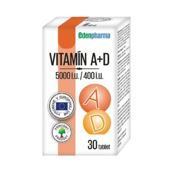 Edenpharma VITAMÍN A + D 5000 I.U./ 400 I.U. 30 tbl