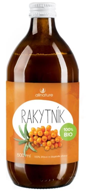 ALLNATURE Rakytníková šťáva 100 % BIO 500 ml