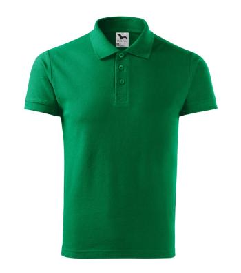 MALFINI Pánska polokošeľa Cotton Heavy - Stredne zelená | XXXL