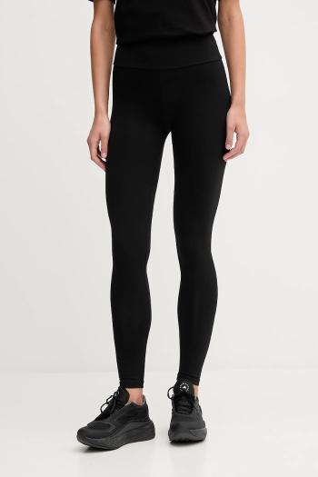 Legíny EA7 Emporio Armani čierna farba, jednofarebné, AF12484.7W000459