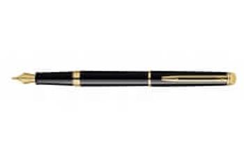 Waterman Hémisphere Black Lacquer GT 1507/1920510, plniace pero