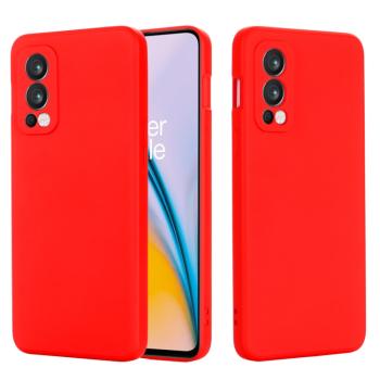 RUBBER Ochranný kryt OnePlus Nord 2 5G červený