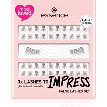 essence LASHES TO IMPRESS umelé mihalnice výhodné balenie