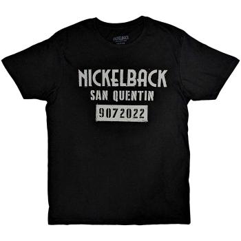 Nickelback tričko San Quentin Čierna M