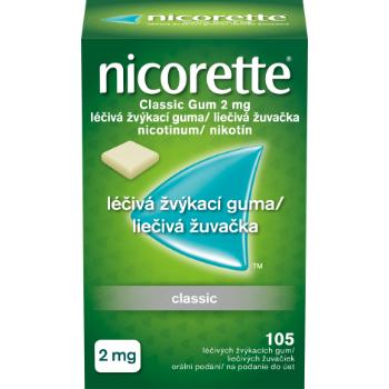 Nicorette Classic Gum 2 mg gum.med.105 x 2 mg