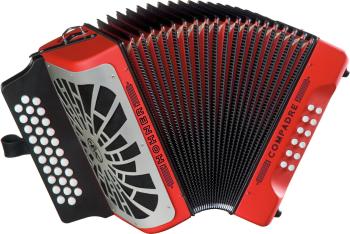 Hohner Compadre GCF Diatonický akordeón Red