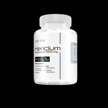 ZEREX Hericium 500mg - pamäť a koncentrácia 90 mäkkých kapsúl