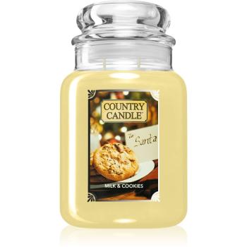 Country Candle Milk & Cookies vonná sviečka 737 g