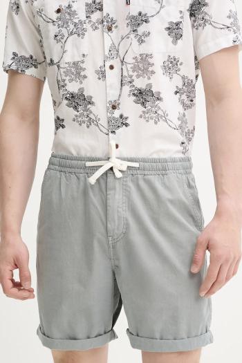 Bavlnené šortky Superdry pánske, šedá farba, M7110479A-05Q