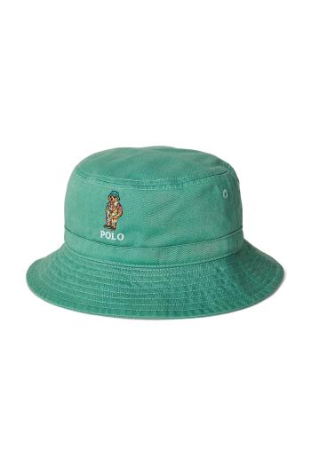 Klobúk Polo Ralph Lauren tyrkysová farba biela, 322935716002