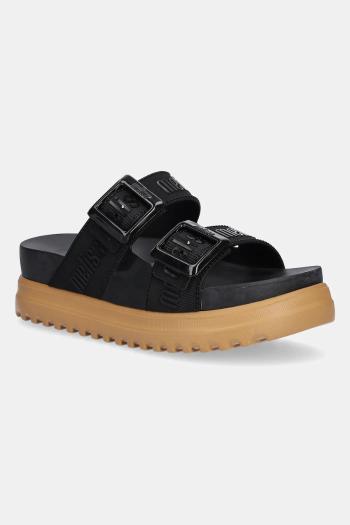 Šľapky Melissa COZY M LOVER PLATFORM AD dámske, čierna farba, na platforme, M.35977.BF905