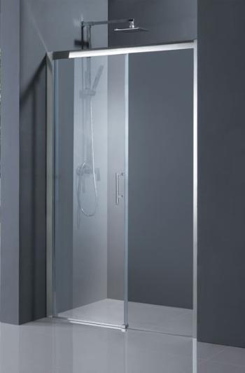 HOPA Sprchové dveře ESTRELA Barva rámu Chrom/Leštěný hliník (ALU), Rozměr A 120 cm, Směr zavírání  Levé (SX), Výplň Čiré bezpečnostní sklo 6 mm BCESTR12CCL
