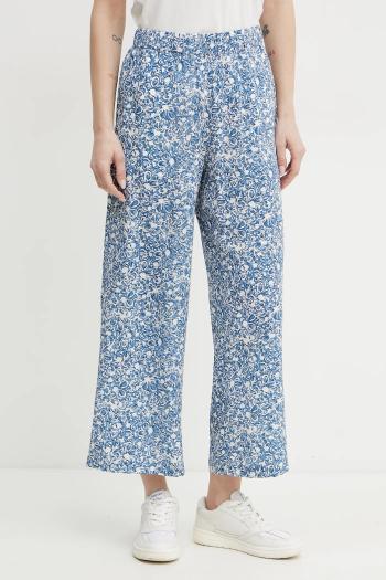 Hodvábne nohavice Weekend Max Mara dámske, rovné, vysoký pás, 2515131082600