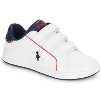 Polo Ralph Lauren  HERITAGE COURT III EZ  Nízke tenisky Biela