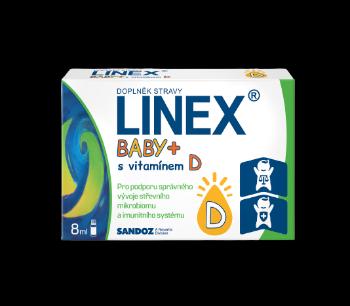 LINEX Baby + s vitamínem D 8 ml