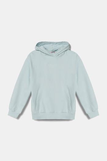 Detská bavlnená mikina Guess s kapucňou, s nášivkou, J5RQ09 KAD74