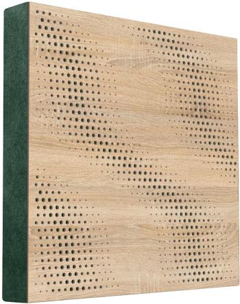 Mega Acoustic FiberPRO60 SineWave Sonoma Oak/Green Absorpčný drevený panel