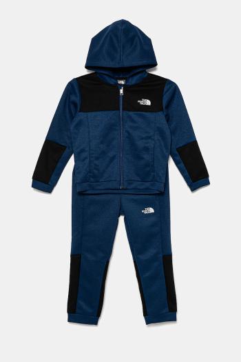 Detská tepláková súprava The North Face KID EASY FZ SET tmavomodrá farba, NF0A8783D1R1