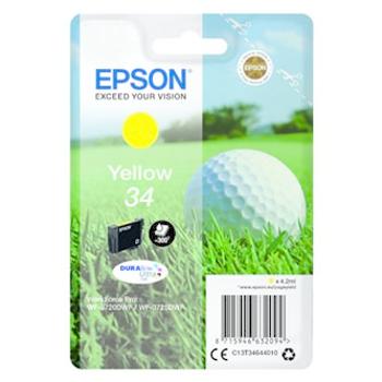 Epson T34644010, T346440 žltá (yellow) originálna cartridge