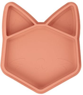 BABYMOOV Silikónový tanier ISY´PLATE Fox