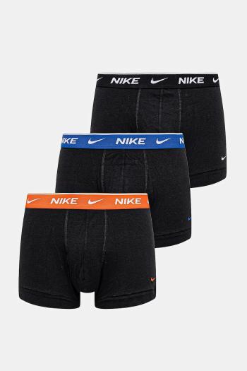 Boxerky Nike 3-pak pánske, čierna farba, 0000KE1008