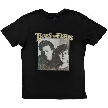 Tears For Fears tričko Throwback Photo Čierna XXL